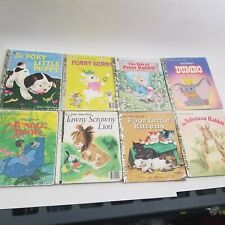 Vintage Little Golden Book Lot (8)  Poky Little Puppy Jungle Book Peter Rabbit picture