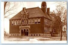 Spencer Iowa Postcard High School Building Exterior Scenic View c1905's Antique picture