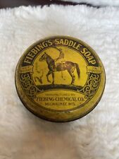 Antique Fiebing's Saddle Soap Tin, Fiebing Chemical Company, Milwaukee Wisconsin picture