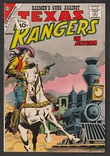Charlton TEXAS RANGERS IN ACTION No. 31 (1961) Town Where Honor Died VF- picture