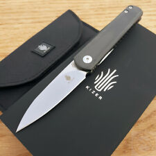 Kizer Cutlery Feist Folding Knife 2.75 CPM S35VN Steel Blade Carbon Fiber Handle picture