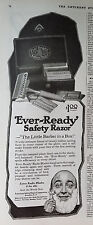 1920 Ever-Ready Safety Razor Shaving Blades Little Barber in Box Original Ad picture