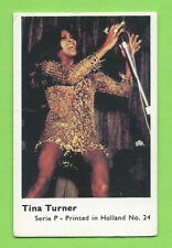 1974 Dutch Gum Card Serie P - Printed In Holland #24 Tina Turner picture