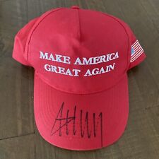 Donald Trump signed MAGA Cap Hat autographed COA included picture