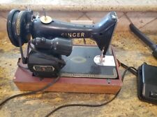 Vintage Singer BZ 15-8 Sewing Machine, working, with light, with travel case picture