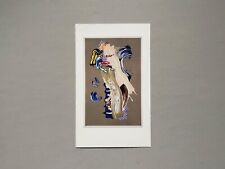Roy Lichtenstein • “Brushstroke Figures” exhibition • 1989 GALLERY INVITATION picture