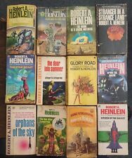 Robert A. Heinlein lot of 12 vintage paperbacks Science Fiction picture