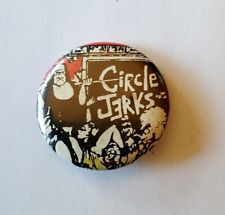 CIRCLE JERKS Pinback Rare 1.5