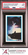 1996 SKYBOX STAR WARS STICKERS #54 CONFRONTATION DARTH VADER PSA 9 N3960814-018 picture