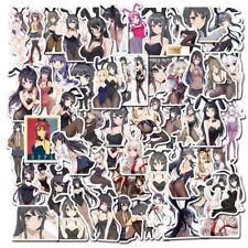 100Pc Hentai Waifu Otaku Laptop Decal High School Dxd Sexy Anime Girls Stickers# picture