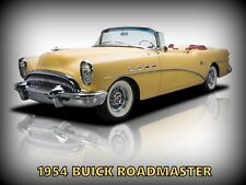 1954 Buick Roadmaster Convertible NEW Metal Sign: 12 x 16
