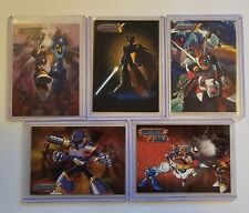 Mega Man Artbox Trading Cards (All 5 Pictured) - 2004 Capcom picture