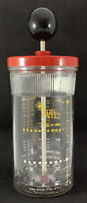 DAZEY MIX-ER-ATOR Red Top ACL Glass 1950’s Vintage picture