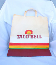Vintage handled Taco Bell Food Bag Memorabilia Hard To Find 16