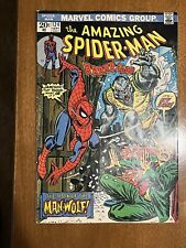 The Amazing Spider-Man #124/Bronze Age Marvel Comic Book/1st Man-Wolf/FN picture