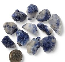 Dumortierite in Quartz Crystal Natural Pieces Brazil 52.8 grams picture