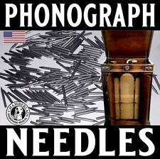100 LOUD Toned NEEDLES Gramophone Phonograph Reproducer Victor & others picture