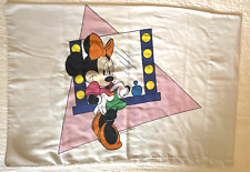 Totally 80's Minnie Mouse Full Size Sheets Lipstick Music TelephoneVintage Retro picture