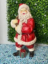 Holiday Home Sparkle Santa Claus Toy Sack Presents Christmas Figurine 14