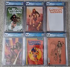 FUTURE STATE WONDER WOMAN #1 CGC 9.8 Set of 6 Variant Covers 1st YARA FLOR DC picture