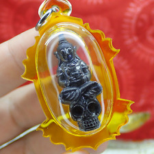 Ngang Blessed Thai amulet / Holy Buddhism Talisman Collectible Skull Rare Charm picture
