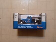 Vintage 1993 Amoco Die Cast Chevrolet Coin Bank Tanker Limited Edition Unopened picture