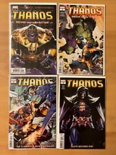 Marvel THANOS 4 comic lot 1 2 3 4 COMPLETE SERIES 2023 2024 picture