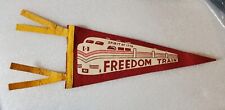VINTAGE FELT PENNANT FLAG OUR AMERICAN Spirit Of 1776 FREEDOM TRAIN picture