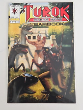 Vintage Valiant Comics Turok Dinosaur Hunter Yearbook #1 1994 Mon-Ark Lives picture