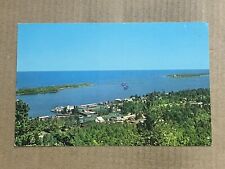 Postcard Copper Harbor MI Michigan Lake Superior From Brockway Drive Vintage PC picture