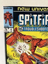 Spitfire And The Troubleshooters #4 (Marvel 1986) First McFarlane Marvel Work picture
