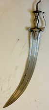 1900 Antique TEGHA Broad Vintage Damascus Sword Old Rare Collectible 36' picture