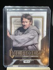 2023 Topps Star Wars Obi-Wan Kenobi Heroes Insert #H-1 Owen Lars picture
