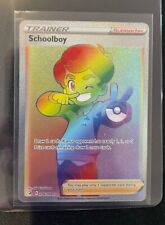 Pokemon Card Schoolboy 276/264 Rainbow Rare Fusion Strike Near Mint picture