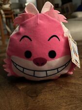 Disney Store Cheshire Cat Tsum Tsum Plush Medium 8 inch NEW with Tag SHIPS FREE picture