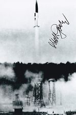 Otto Goetz / Wernher Von Braun Team Rocket Scientist/ NASA / SIGNED 4x6 PHOTO picture
