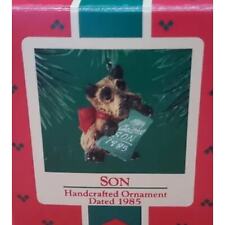 Hallmark Son Ornament Terrier Dog Scottie 1985 Vintage picture