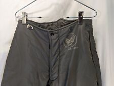 USAF Flyers Type F-1B Extreme Cold Weather Trousers Size-28 Air Crew Heavy Zone picture