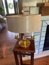 Frederick Cooper Brass Finished DB Candlestick Desk Lamp picture