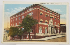 Atkinson YMCA Home, Greensburg Pennsylvania c1923 Postcard picture