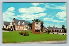 Winchester VA-Virginia, Copper Lamp Motel, Antique Vintage Souvenir Postcard picture