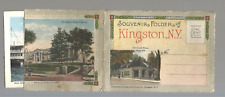Kingston NY Early 1900s Souvenir Folder 18 Views picture
