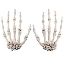 Halloween Skeleton Hands Realistic Plastic Fake Human Hand Zombie Party picture
