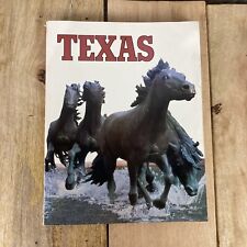 Vintage Texas State Travel Guide Paperback Texas Department of Transportation picture