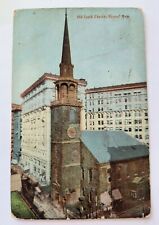 Boston MA Massachusetts Old South Church Vintage 1910 Postcard D1 picture
