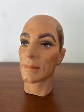 Vintage Mannequin Head Male Plaster Fiberglass picture