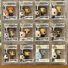 Funko Bitty Pop HARRY POTTER 🔥 Full Set Commons x12, 3 Shelves & Pop Protector picture
