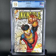 Invincible #1 CGC 10 Gem Mint 💎 ComicTom TRADE Splash Color Meyers Variant 💫 picture