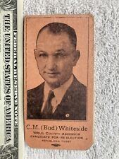 1936 C.M. Bud Whiteside Weld County Colorado County Assessor Campaign Vintage picture