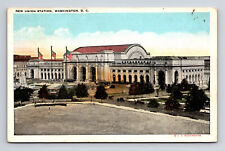 1926 Union Station Washington DC CO Buckingham Postcard picture